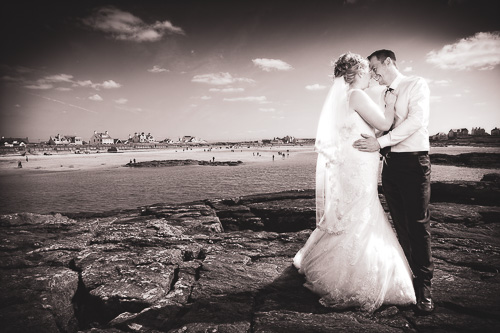 Black and White Wedding photographs